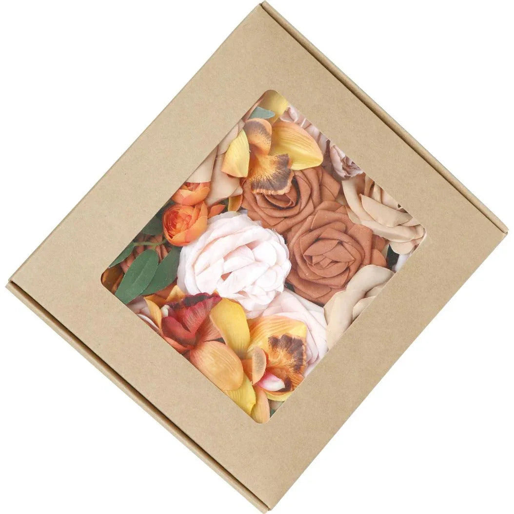 Simulation Flowers Boxed Flowers Wedding Wedding Anniversary Bride Bridesmaid Handbags - Uflower