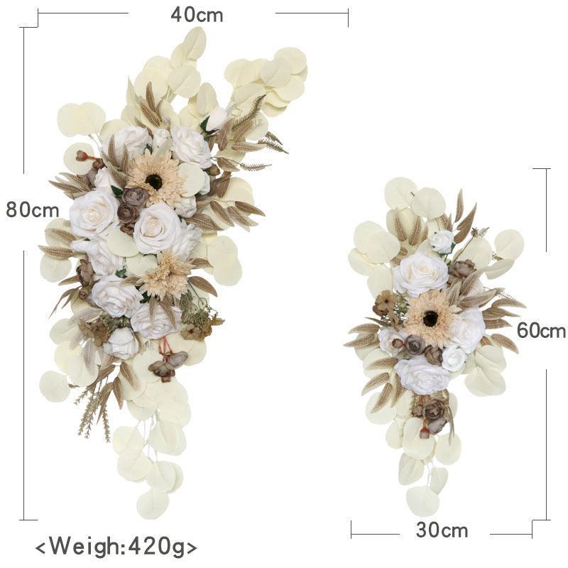 Outdoor Wedding Arch Flower Decoration Wedding Scene Arrangement Hanging Decoration Opening Welcome - Uflower