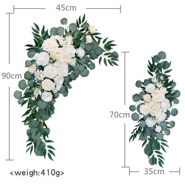 2023 new wedding arch flower decoration Mori outdoor wedding scene decoration - Uflower