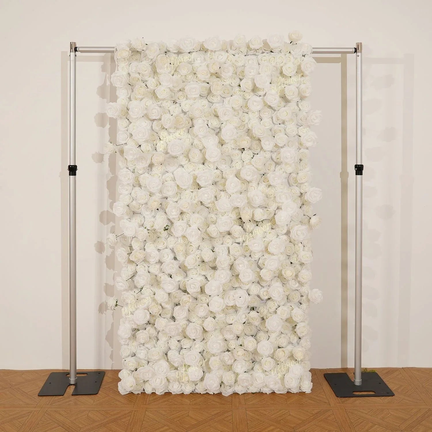 Uflower White Rose Flower Wall Backdrop Wedding Party Decoration SET80187 - Uflower
