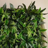 Uflower Panneau mural vert en feuilles brésiliennes pour décoration d'événement de mariage SET80255-01
