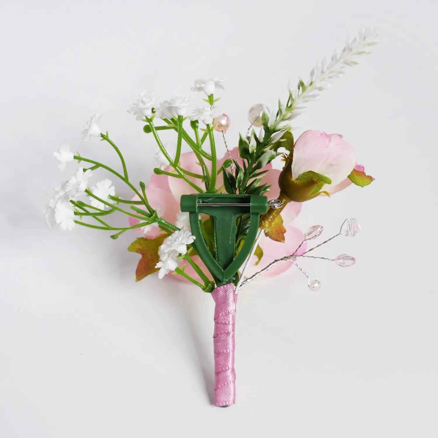 Uflower Boutonnieres in Blush White MG80009*-03*6