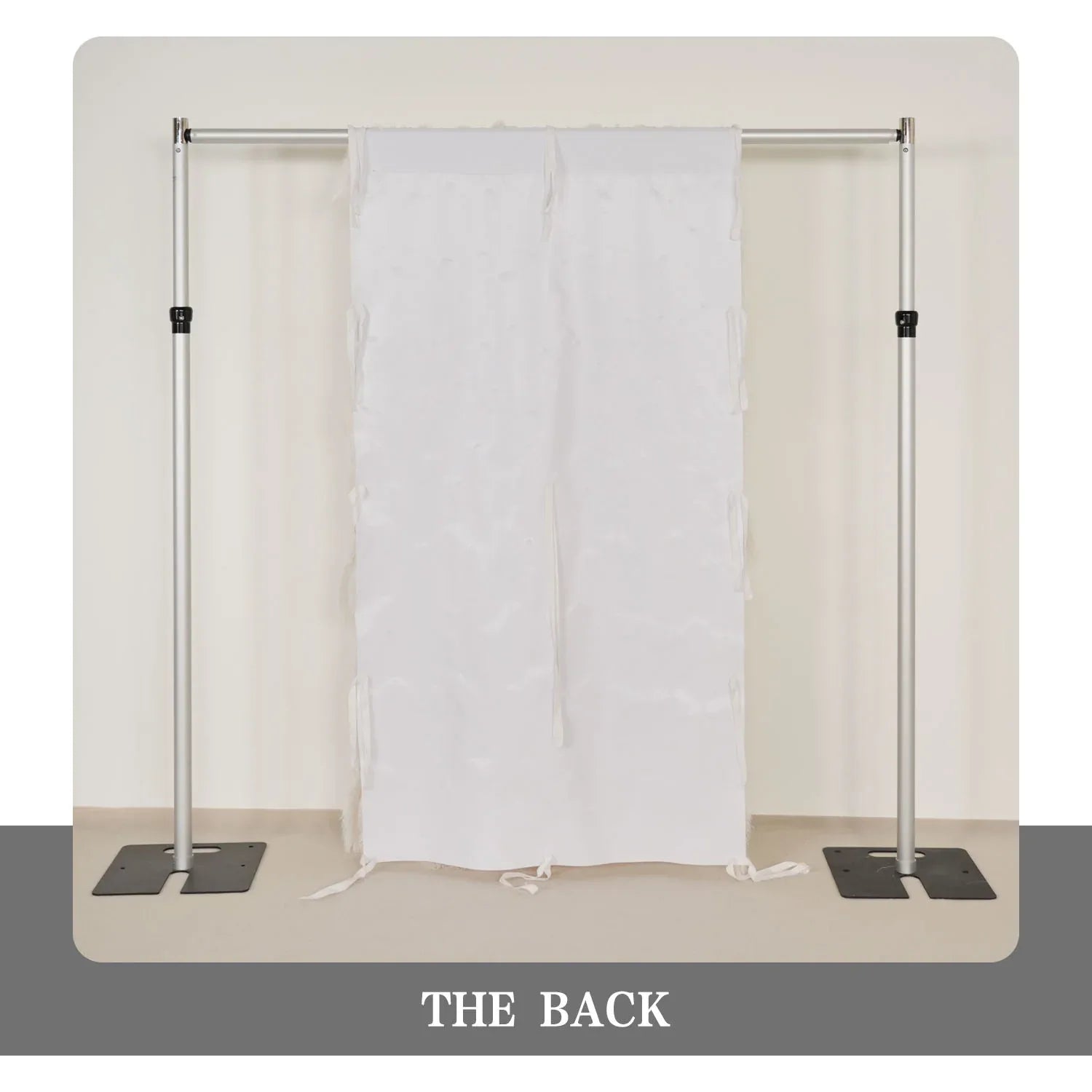 Uflower Artificial White 5D Flower Wall Wedding Backdrop Decoration MA80024-01 - Uflower