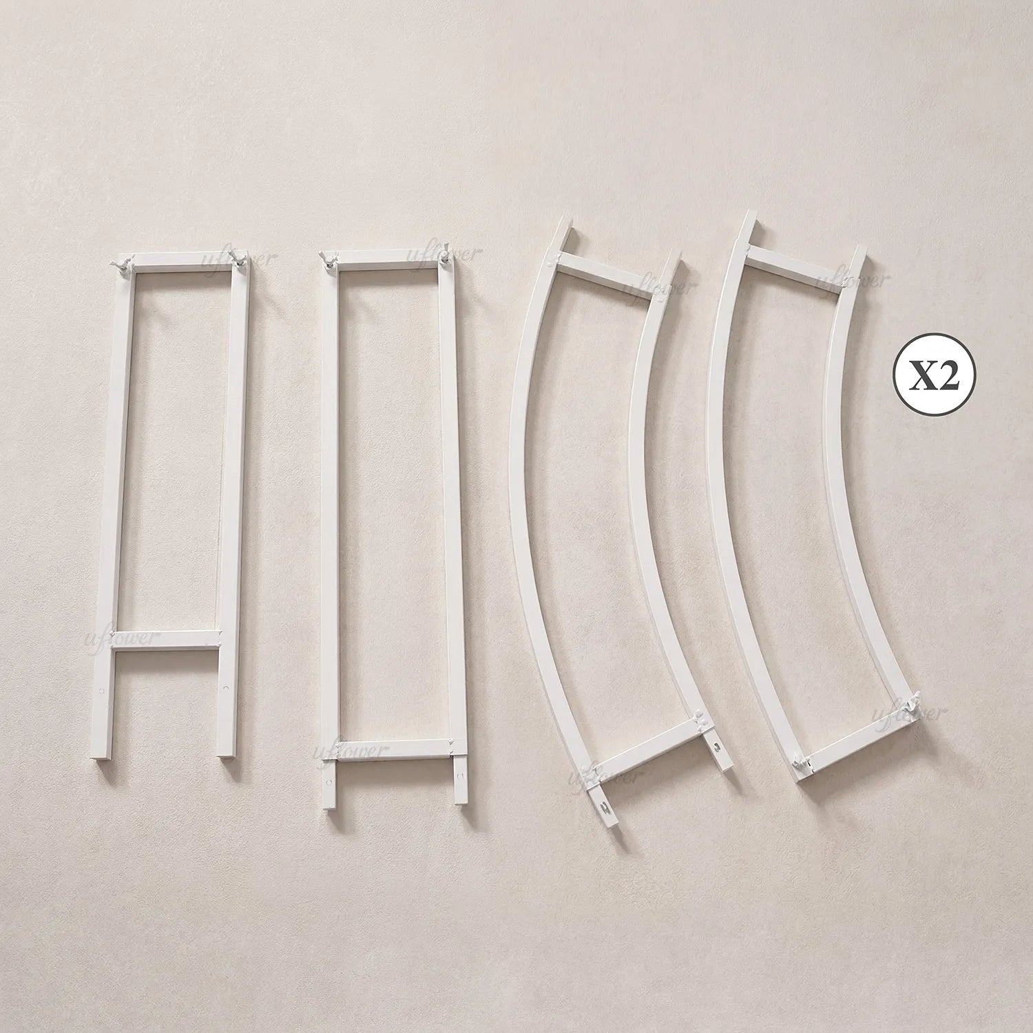 Uflower Arch Stand Wedding Background Event Floral Decor Props  MSD80022-01