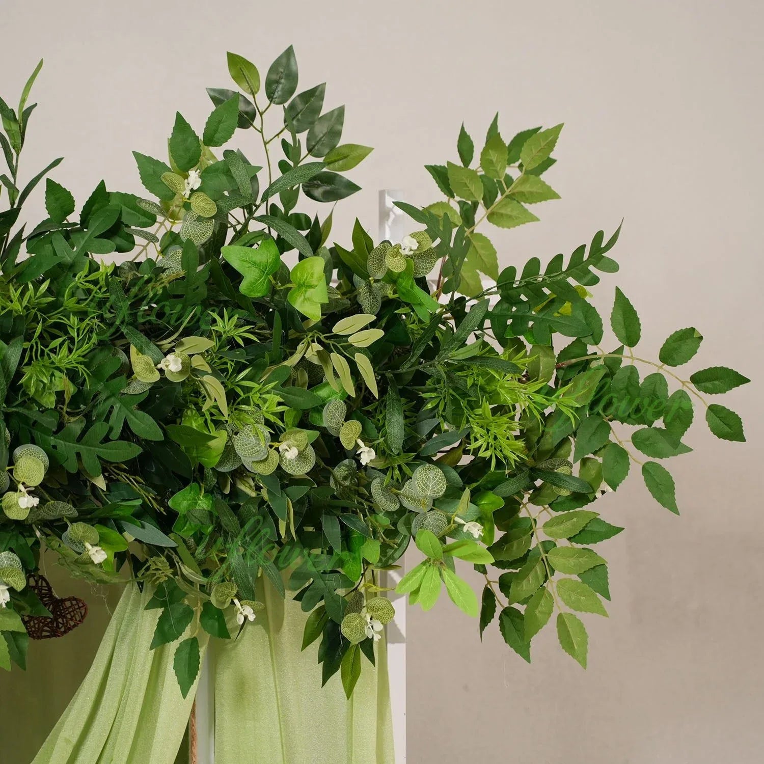 Uflower Artificial Greenery Flower Row Wedding KT Backdrop Decor SET80168 - Uflower