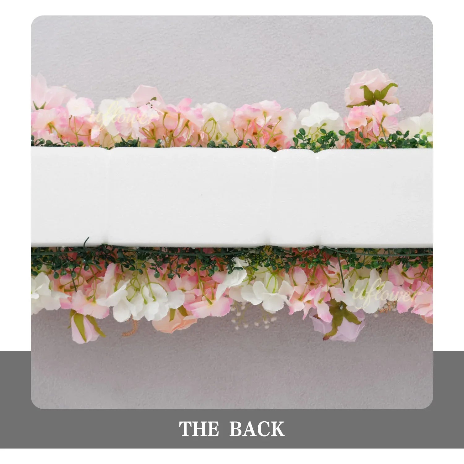 Uflower Pink Purple Rose Floral Door Arch Wedding Party Backdrop Decoration MC80127 - Uflower