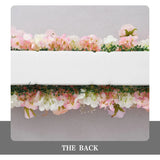Uflower Pink Purple Rose Floral Door Arch Wedding Party Backdrop Decoration MC80127 - Uflower