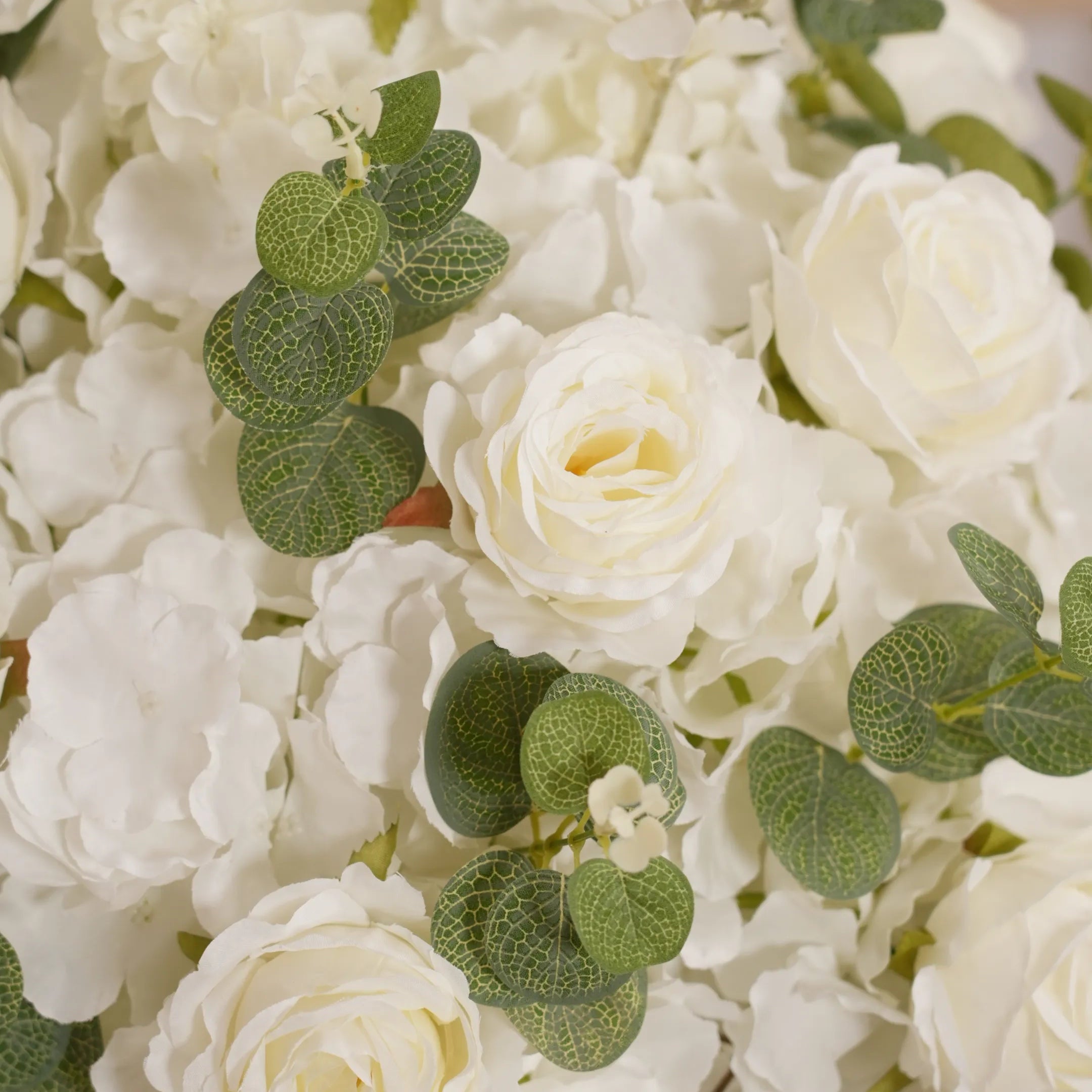 White & Green Table Arrangement Centerpirce Wedding & Party Table Centerpiece