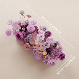 Uflower Rose Violette Arche de Porte Florale Décoration de Fond de Fête de Mariage SET80239