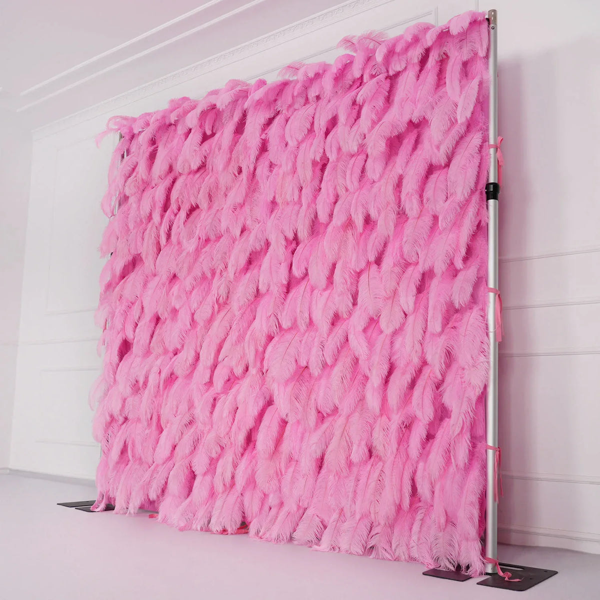 Uflower Artificial Pink 5D Flower Wall Wedding Backdrop Deco Birthday Party SET80088 - Uflower