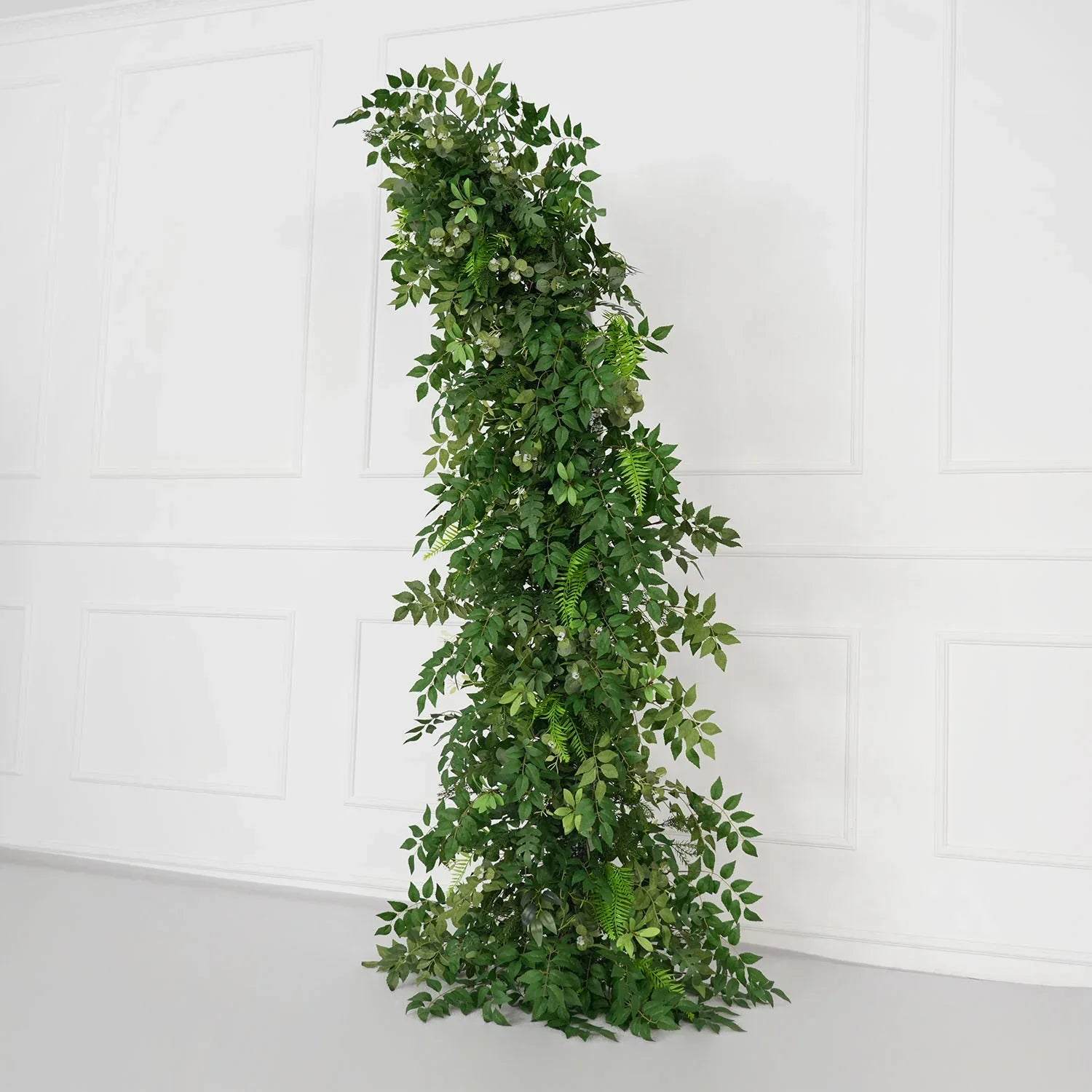 Uflower Green Leaf Horn Arch Wedding Party Backdrop Decor SET80125 - Uflower