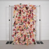 Uflower Champagne Khaki 5D Flower Wall Wedding Party Proposal Decor SET80175 - Uflower
