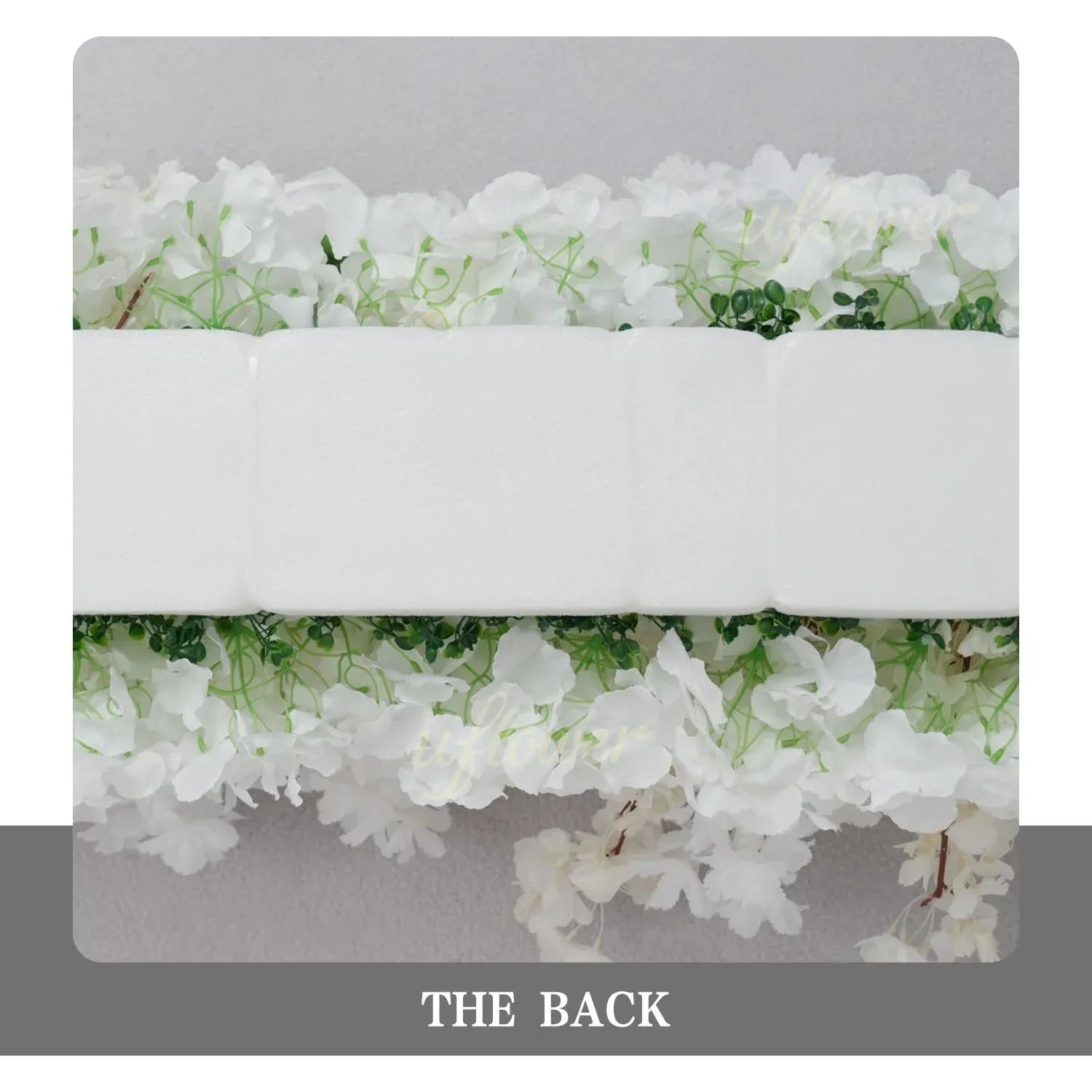 Uflower White Cherry Blossoms Wedding Background KT Board Decoration MC80205 - Uflower