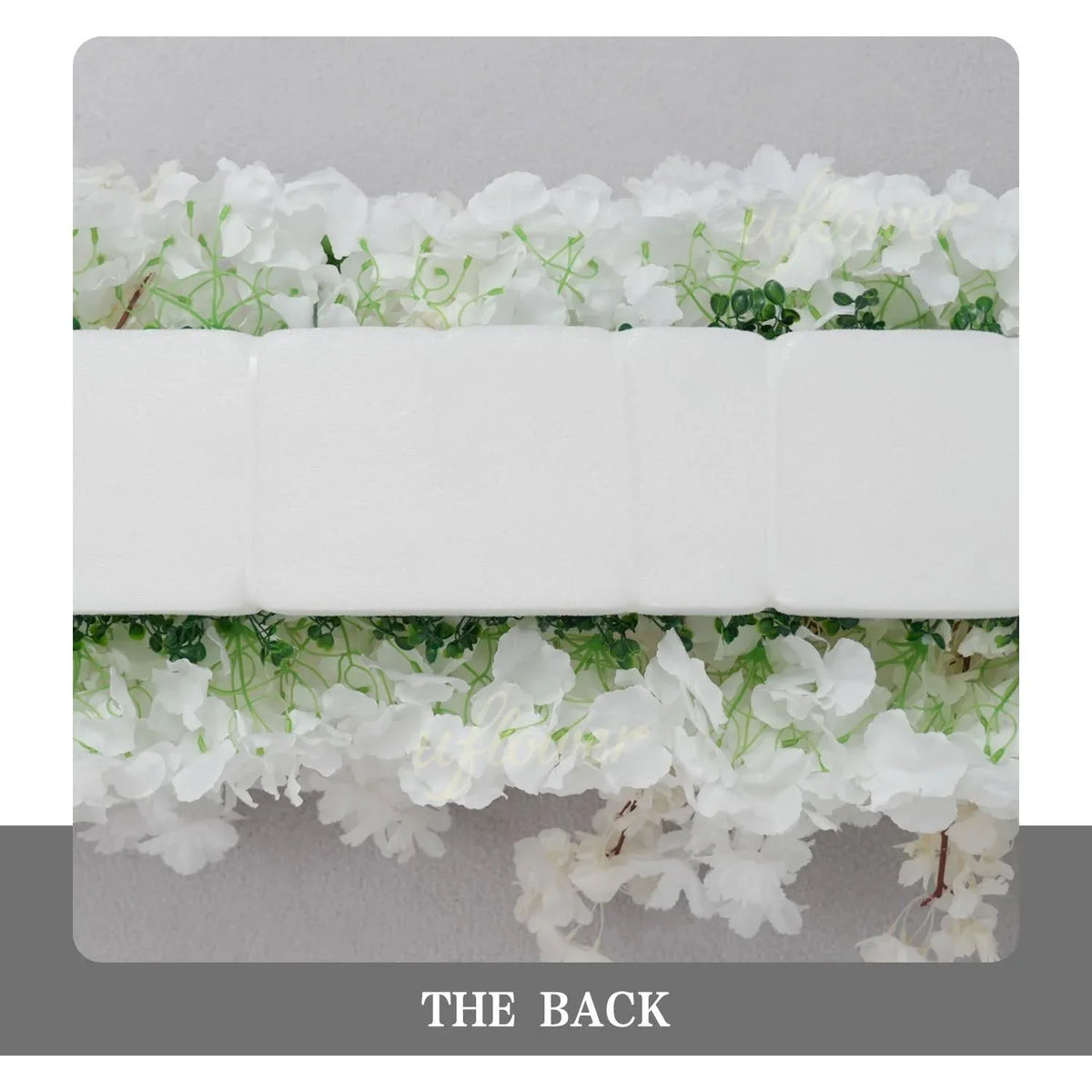 Uflower White Cherry Blossoms Wedding Background KT Board Decoration MC80205 - Uflower