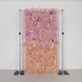 Uflower Flower Wall Champagne Pink Frost Floral Backdrop Wedding Party Proposal Decor SET80215 - Uflower