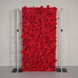 Uflower Red Rose Flower Wall Backdrop Wedding Party Decoration SET80200 - Uflower