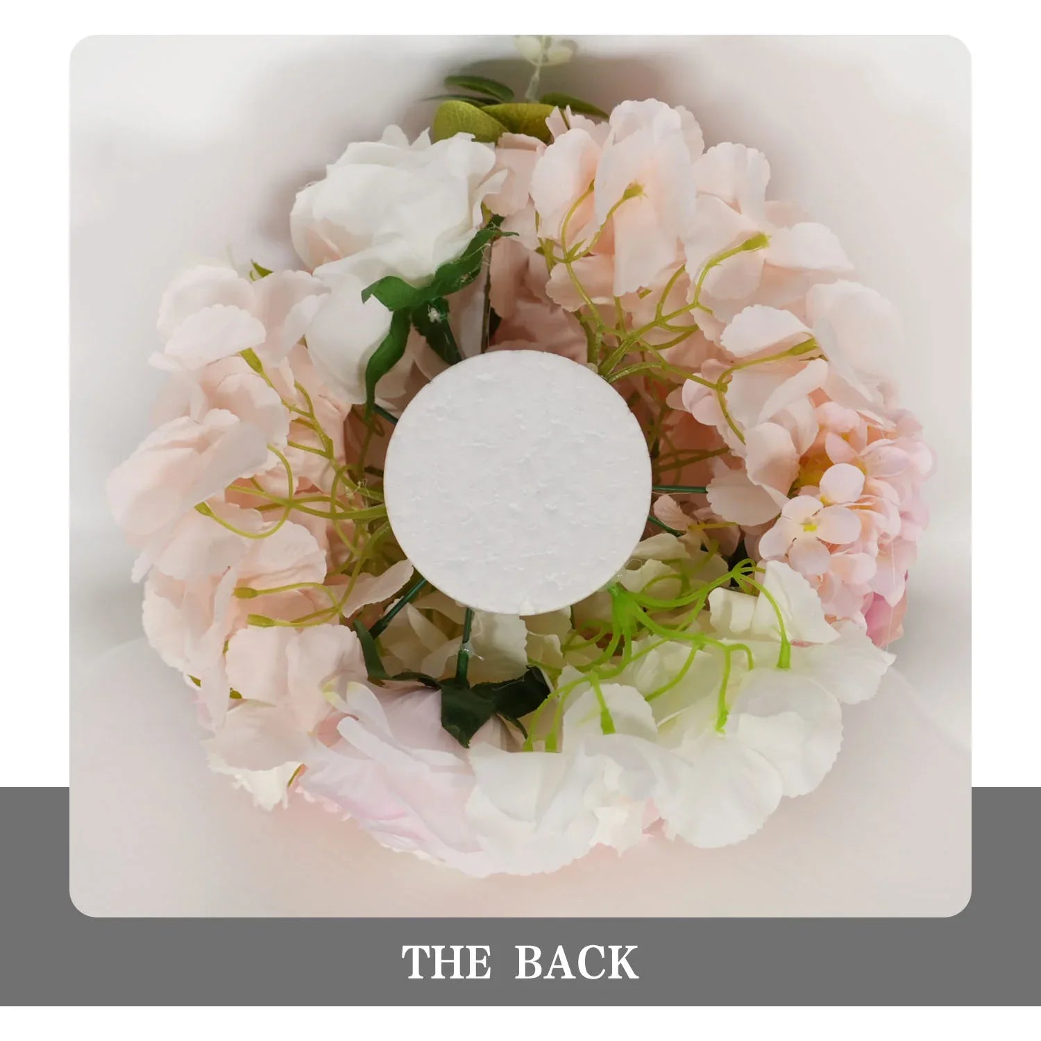 Uflower Wedding Backdrop Decor Flower Row Table Runner MC80085-01 - Uflower