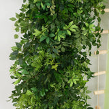 Uflower Leaf Flower Row Door Arch Floral Arrangement SET80110 - Uflower