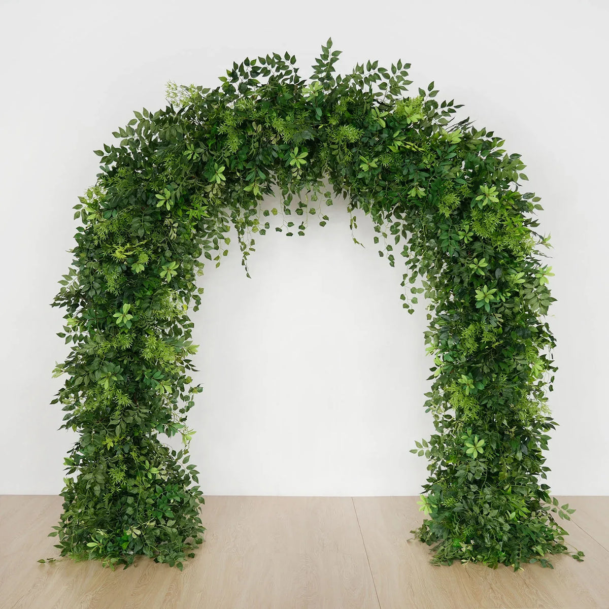 Uflower Leaf Flower Row Door Arch Floral Arrangement SET80110 - Uflower