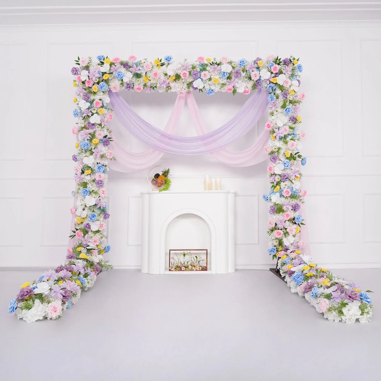 Uflower Colored Table Runner Arrangement Wedding Backdrop Wall Decor M