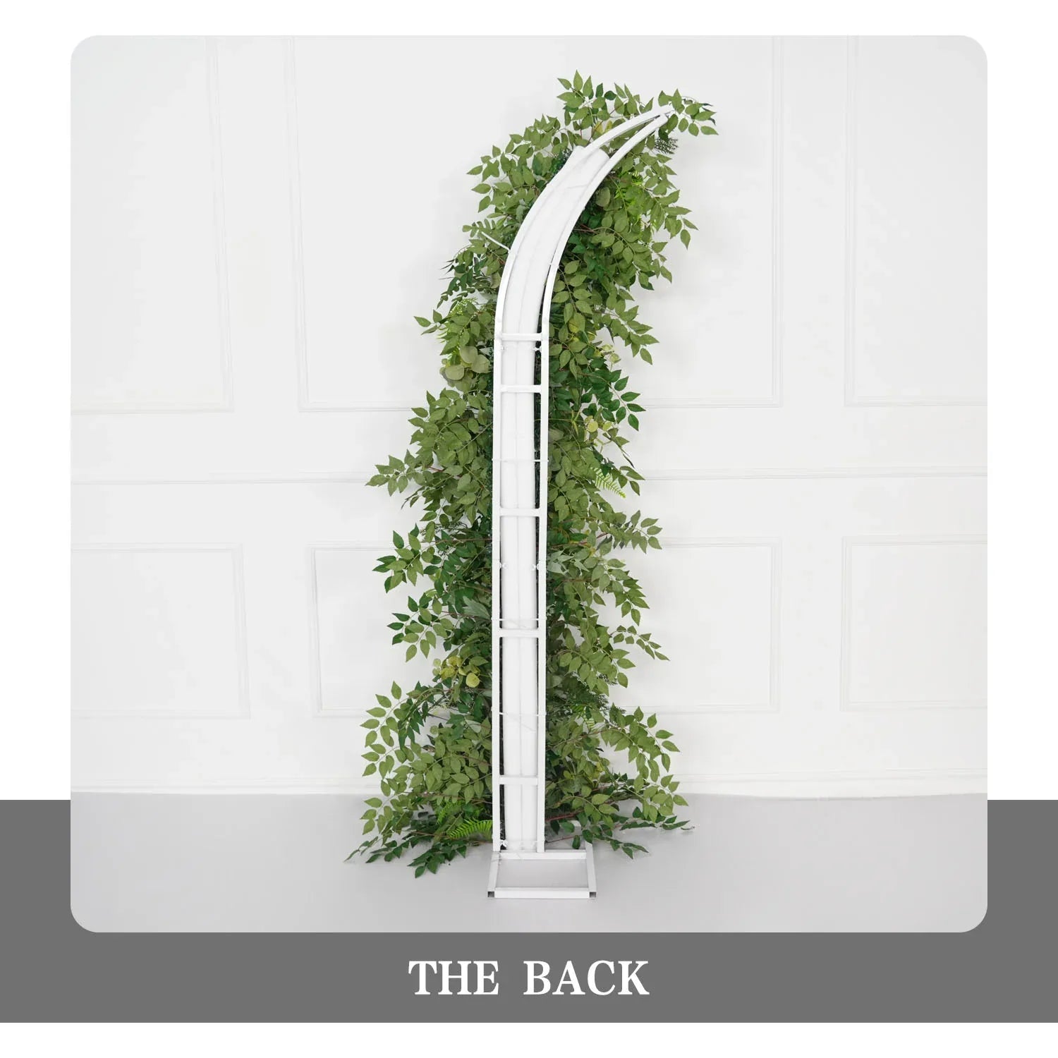 Uflower Green Leaf Horn Arch Wedding Party Backdrop Decor SET80125 - Uflower