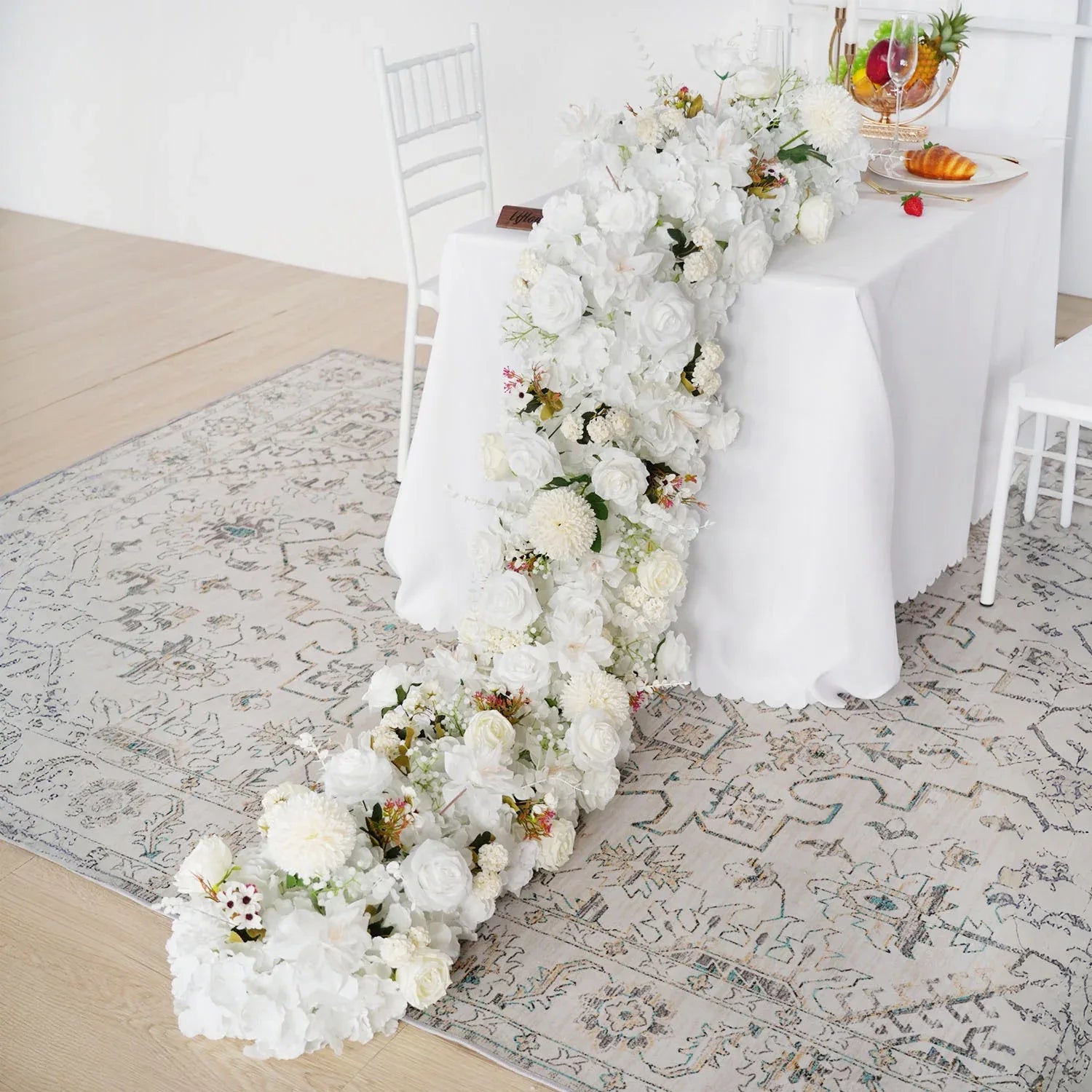Uflower Artificial Flower Row Sofa Table Runner Floor Flower Arrangement MC80075 - Uflower