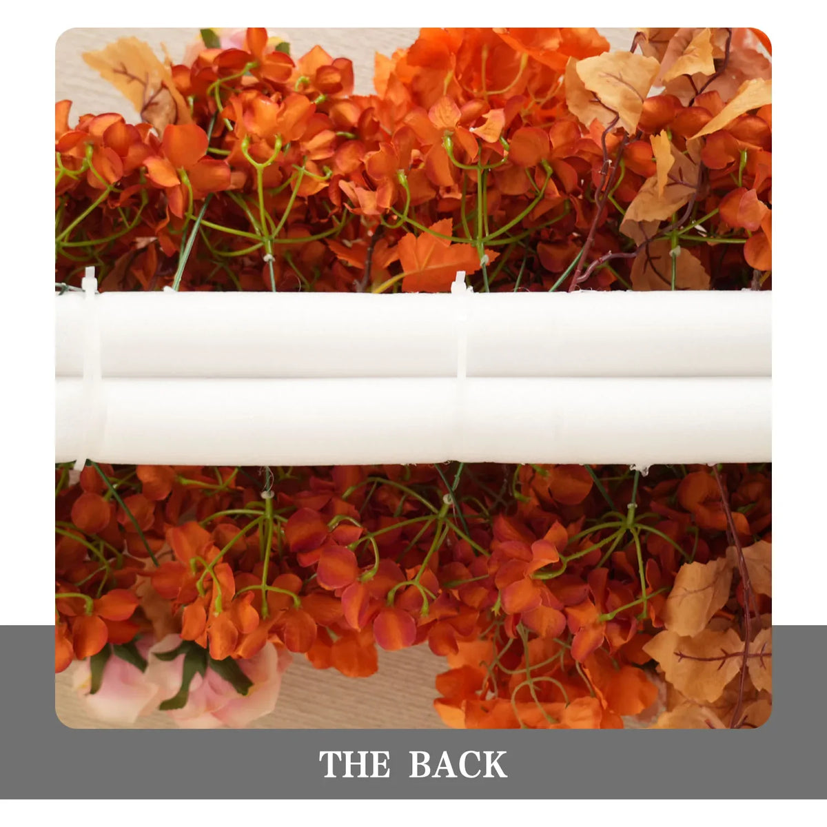 Uflower Artificial Autumn Pink Flower Row Wedding KT Backdrop Decor SET80122 - Uflower