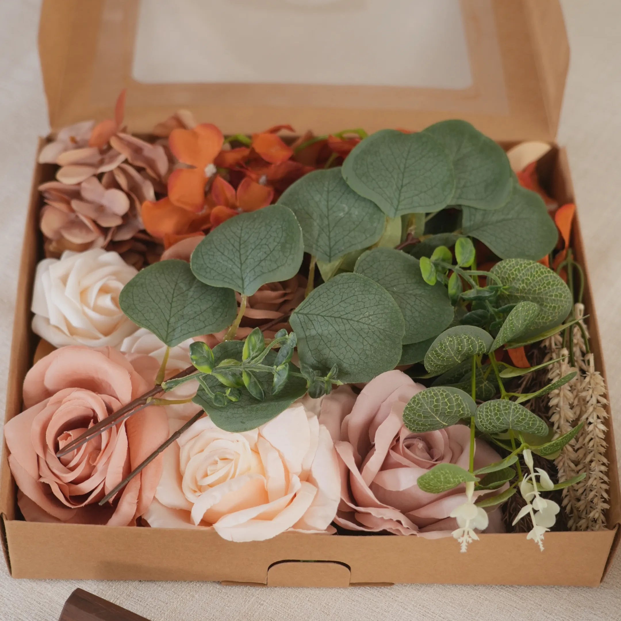 Uflower DIY Floral Box Kit – Create Your Own Floral Arrangement