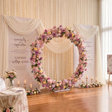 Uflower Artificial Wedding Arch Flowers Set – Round Wedding Arch Decor SET80277-01