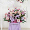 Uflower Artificial Purple Wedding KT Backdrop Flower Row Decor SET80063 - Uflower