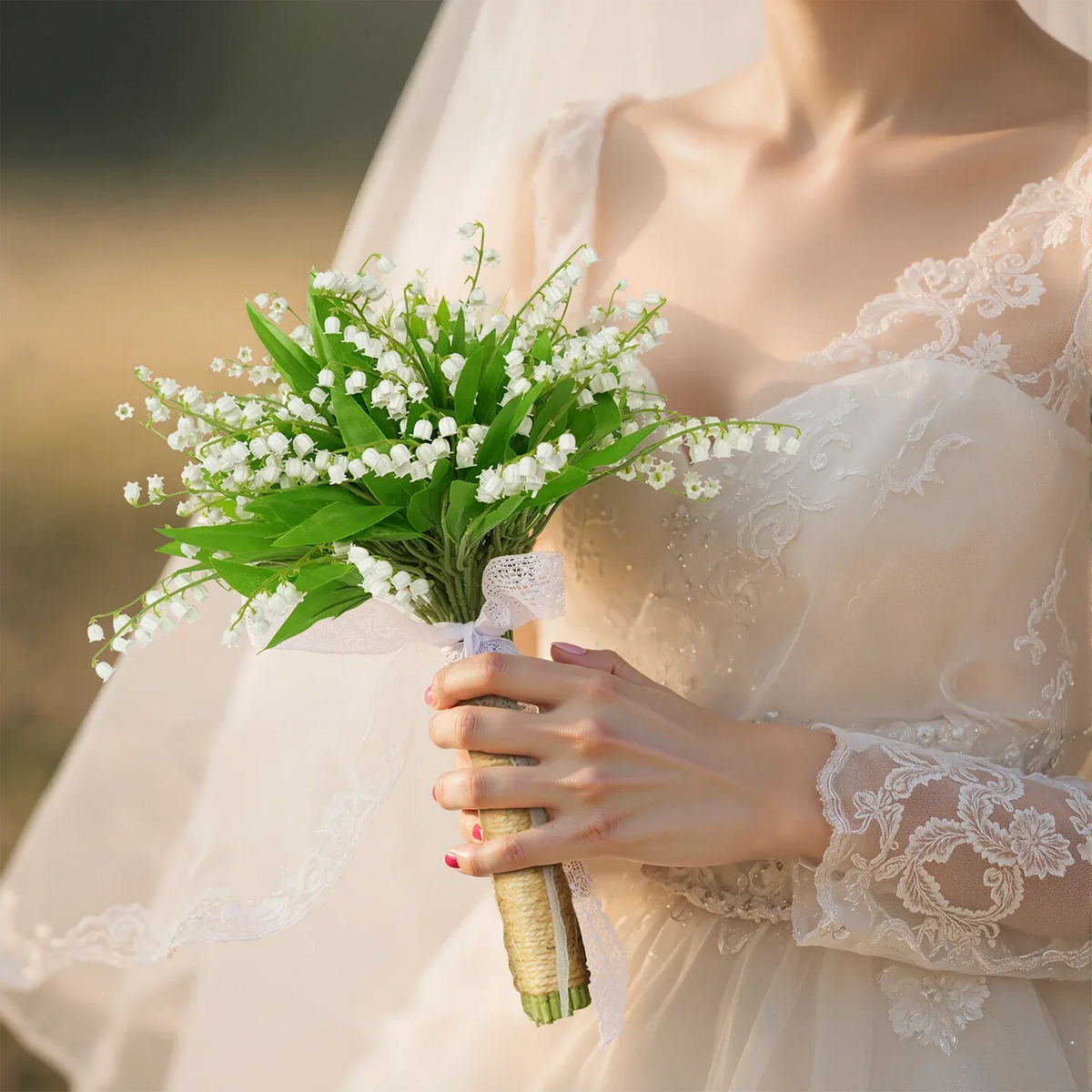 Uflower White Series With Greenery Bride Bouquet Wrist Corsage Groom Boutonniere Wedding Event Supplies SET80080-12 - Uflower