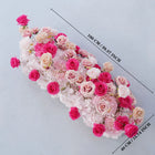 Uflower Rose red rose wedding background arch KT board decoration flower arrangement SET80092 - Uflower