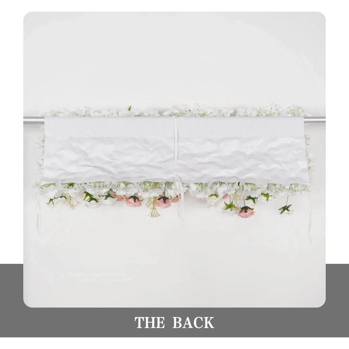 Uflower Pink Khaki Rose Wedding Background Flower Arrangement Arch Decoration SET80114 - Uflower