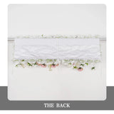 Uflower Pink Khaki Rose Wedding Background Flower Arrangement Arch Decoration SET80114 - Uflower