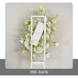 Uflower Champagne White Babysbreath Rose Arrangement Wedding KT Backdrop Decor SET80131 - Uflower