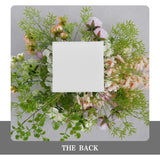Uflower Artificial Purple Pink Wedding KT Backdrop Flower Row Decor SET80077 - Uflower