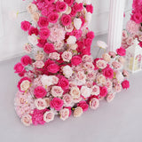 Uflower Rose red rose wedding background arch KT board decoration flower arrangement SET80092 - Uflower