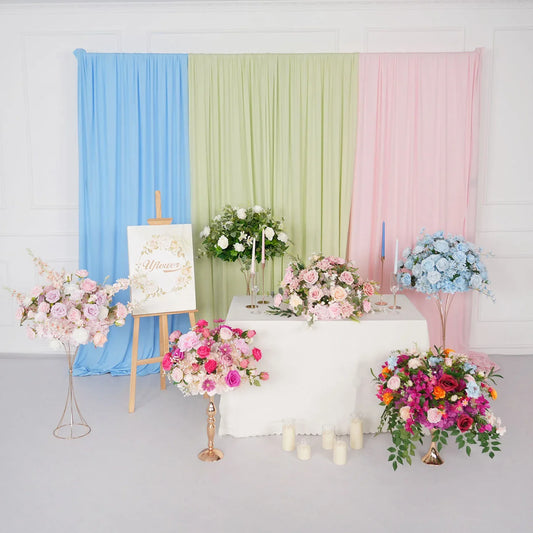 Uflower Table Centerpieces Floral Ball Wedding Decor Flower Arrangement MB80071 - Uflower