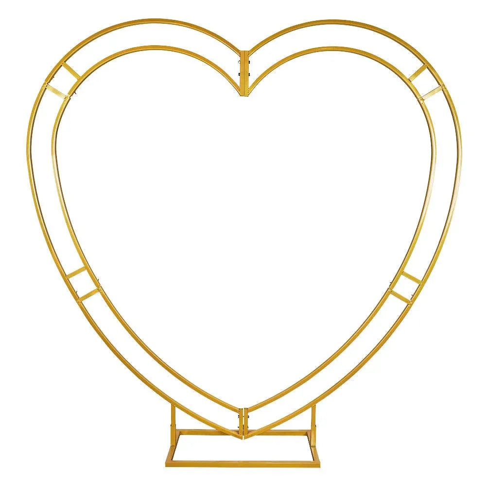 Uflower Flat heart-shaped arch wedding background props MSD80001-01 - Uflower