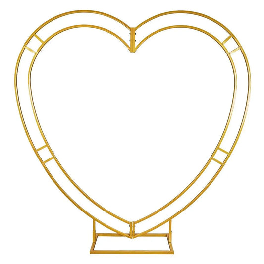 Uflower Flat heart-shaped arch wedding background props MSD80001-01 - Uflower