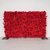Uflower Artificial Red Rose Wedding Flower Wall Decoration SET80028 - Uflower