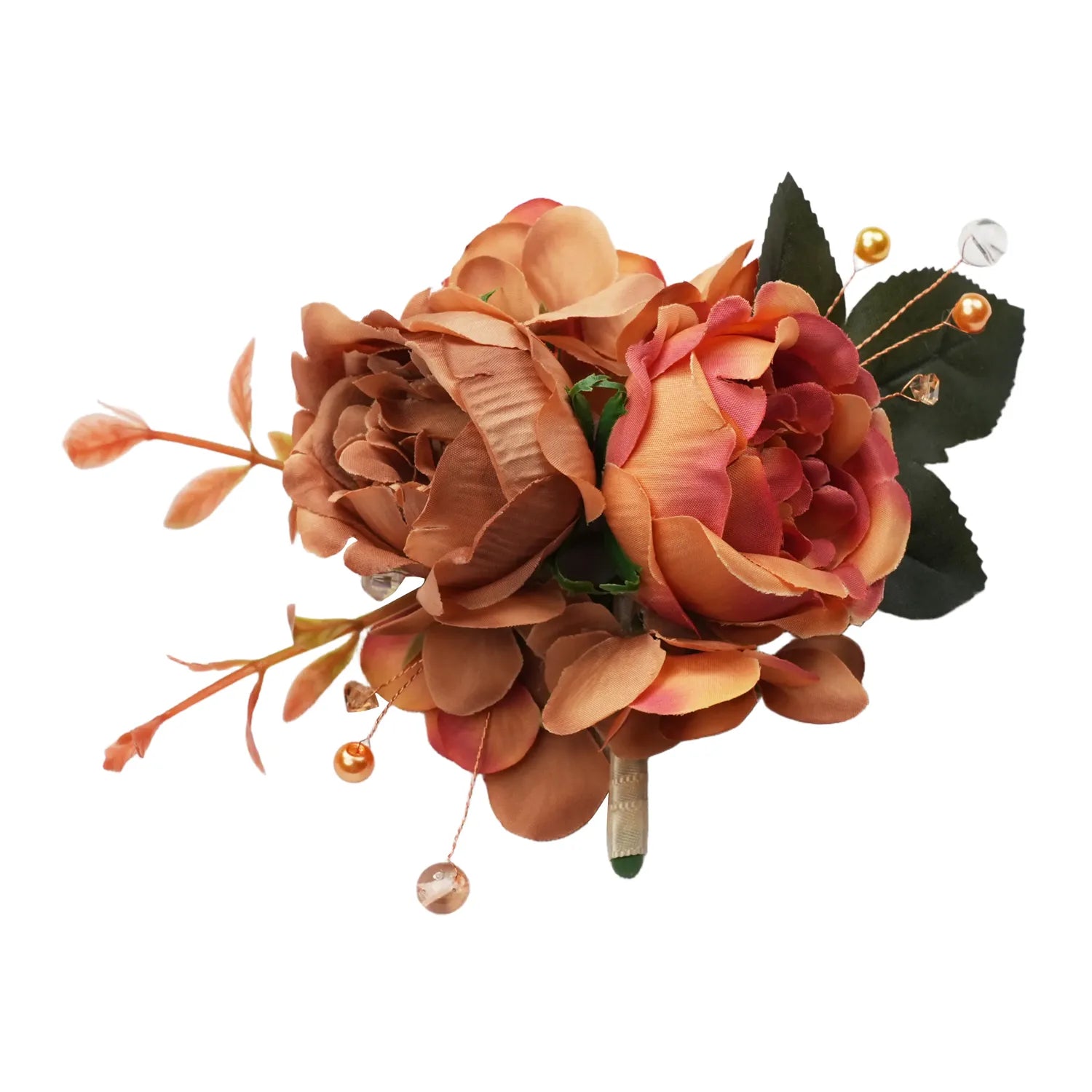 Uflower Boutonnieres in Amber MG80006-04*6