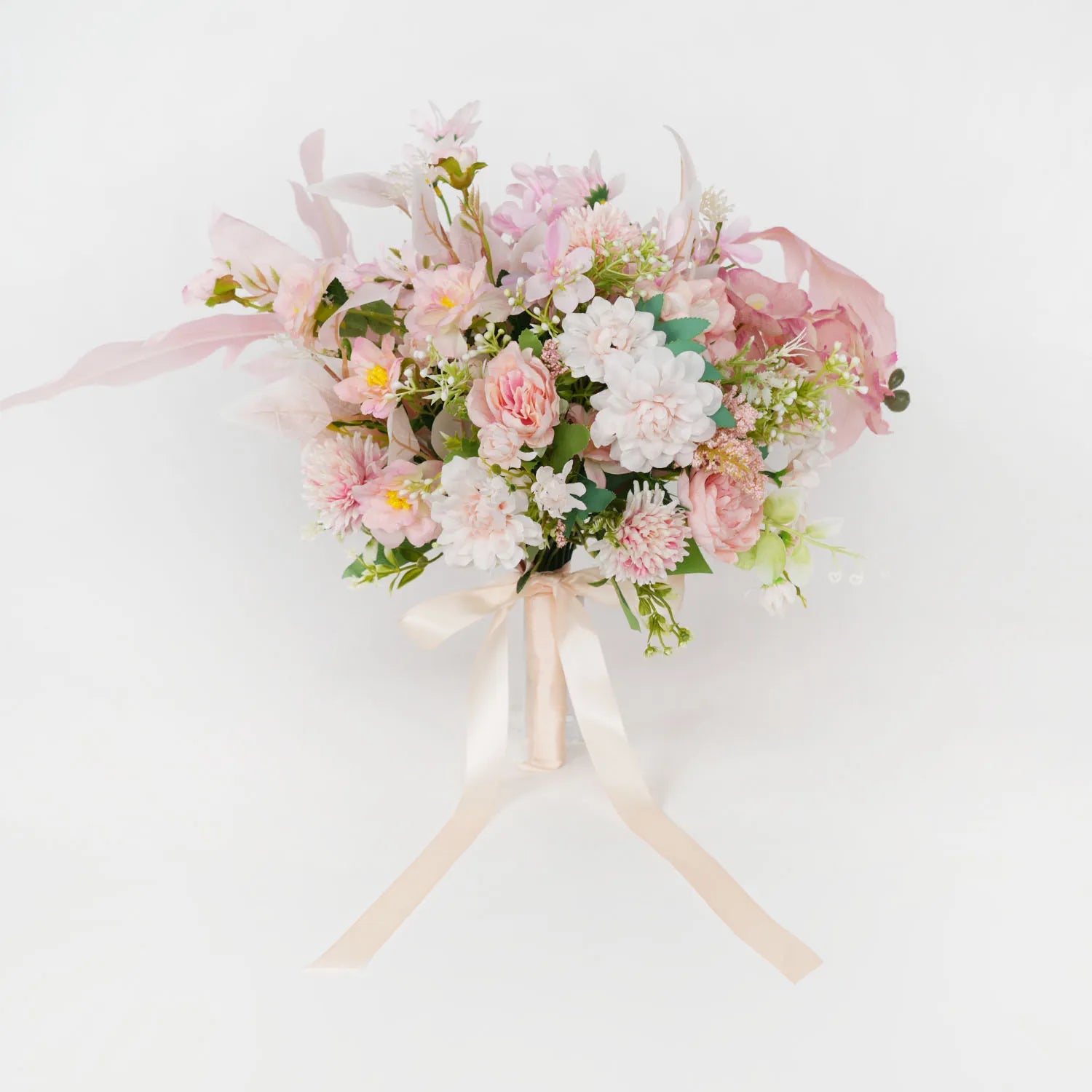 Uflower Bridal Bouquet in Blush & Cream MG80009-01