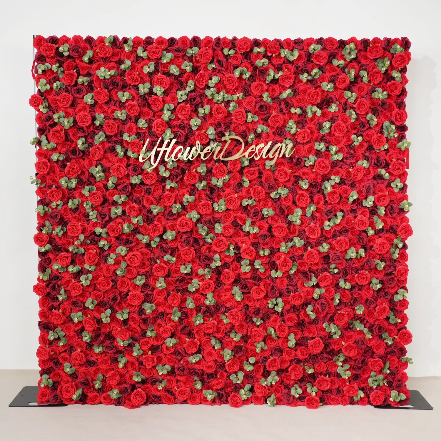 Uflower Artificial Flower Wall  5D Craft Wedding Roller Blind Decor SET80228