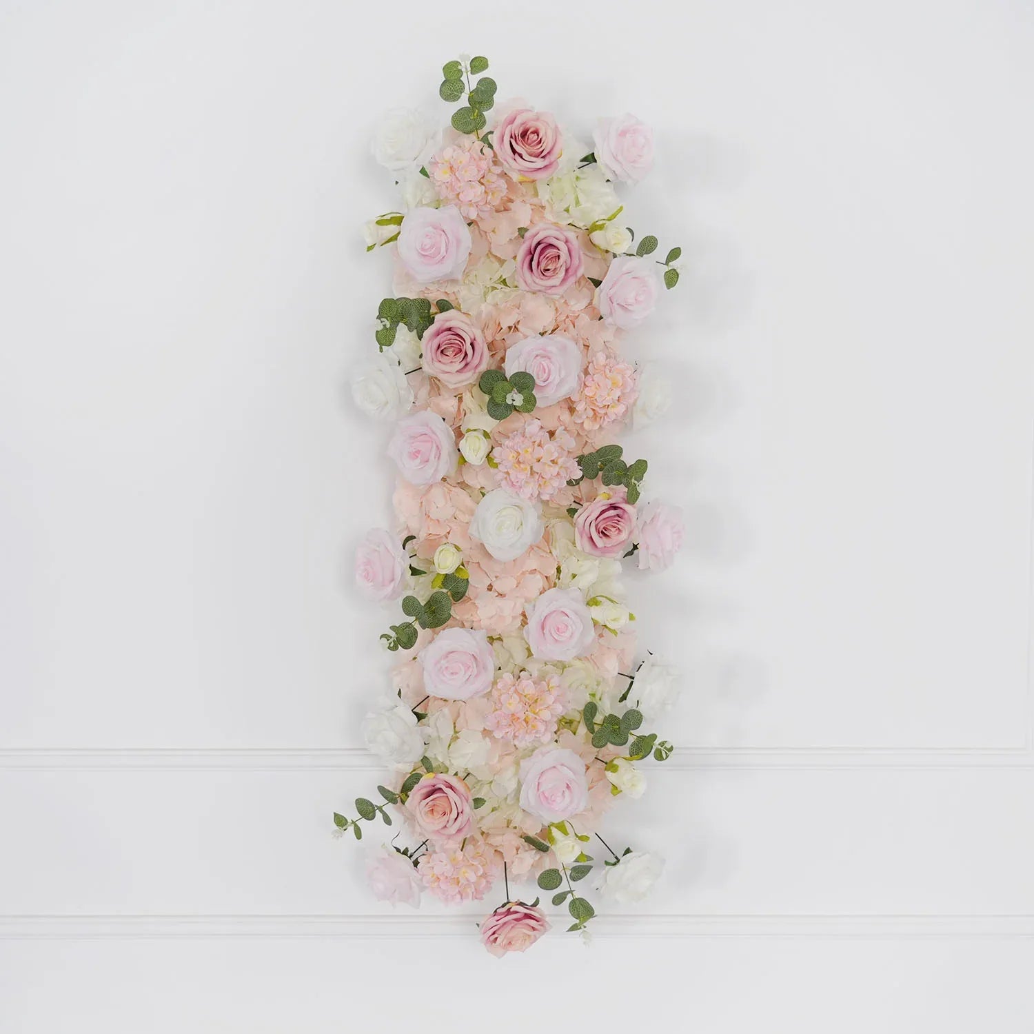 Uflower Pink Series Wedding Backdrop Arch Decor Floral Arrangement SET80097 - Uflower