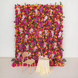 Artificial Mix Rose Butterfly Orchid 5D Wedding Flower Wall SET80068 - Uflower
