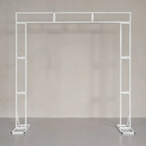 Uflower Square Arch Stand Wedding Background Event Floral Decor Props Frame MSD80030-01 - Uflower