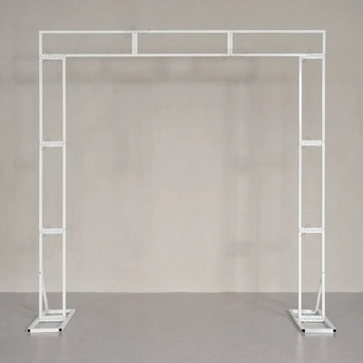 Uflower Square Arch Stand Wedding Background Event Floral Decor Props Frame MSD80030-01 - Uflower