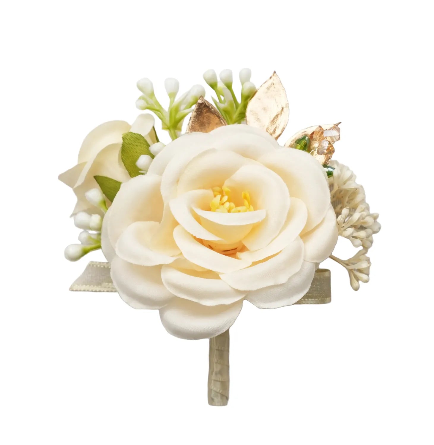 Uflower Boutonnieres in Champagne MG80010-03*6