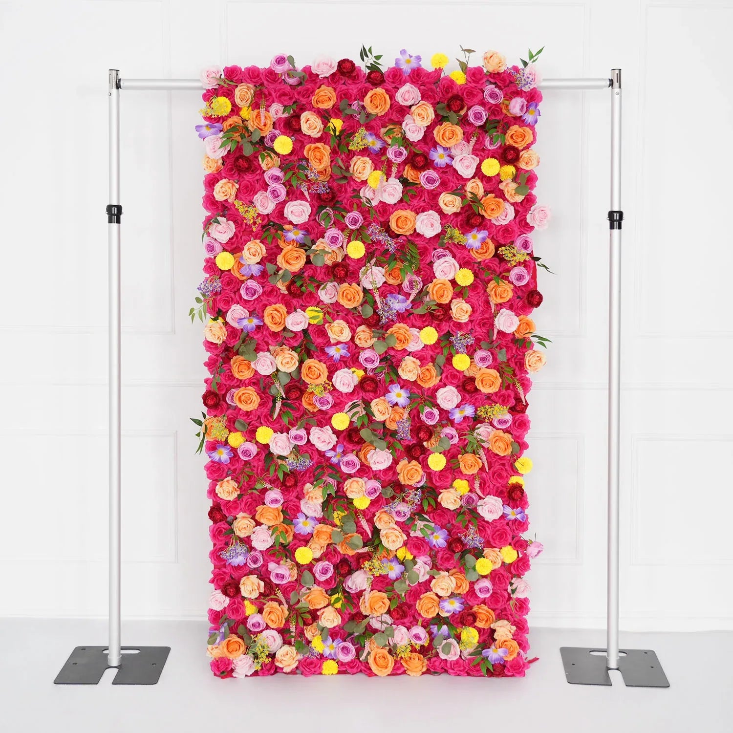 Uflower Artificial Colored Flower Wall Wedding Backdrop Deco Birthday Party SET80025-01 - Uflower